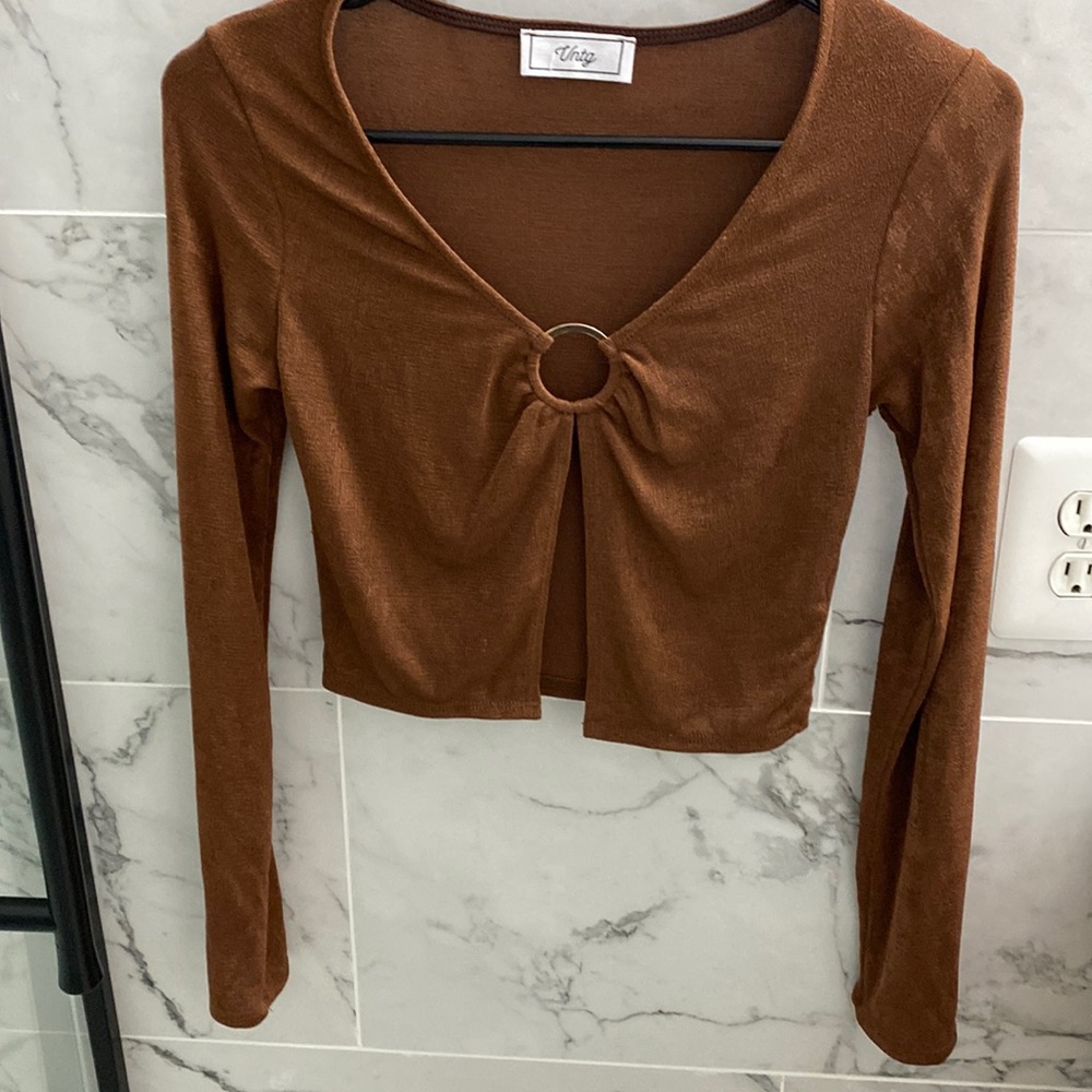 NWOT BROWN TOP